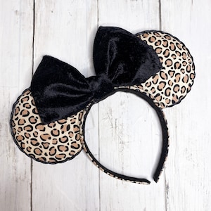 Leopard Mickey ears, Animal Mickey Ears, Animal print ears, Leopard Minnie ears, Cheetah Mickey ears, Cheetah Minnie ears, Leopard ears