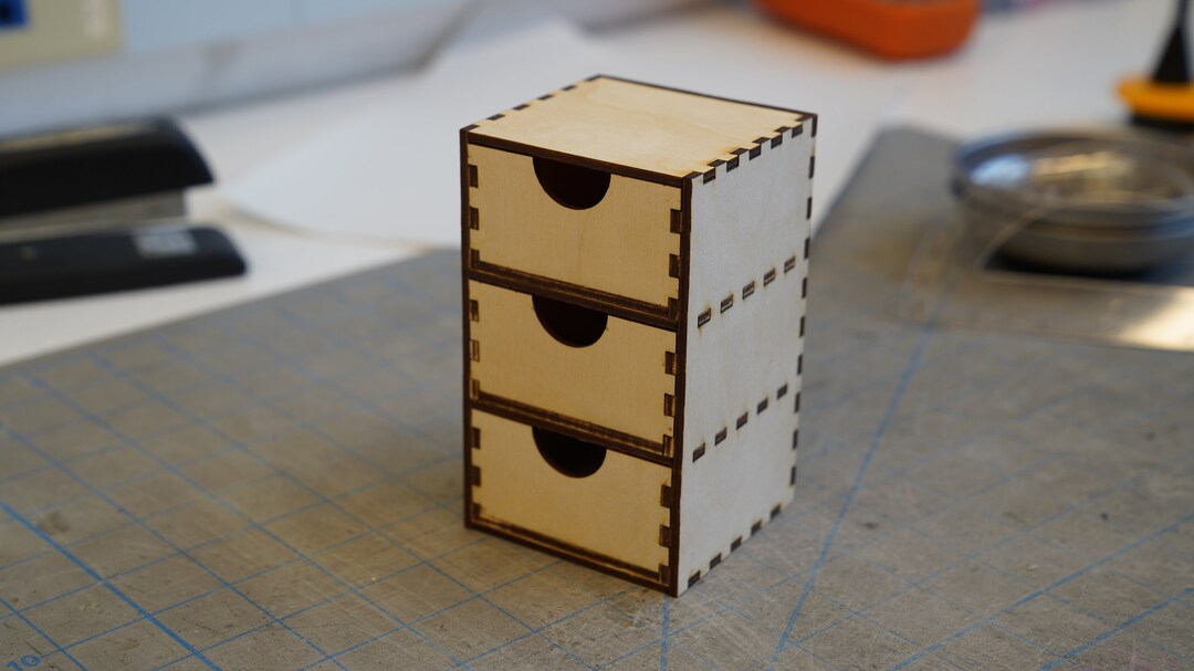 Lasercut Drawers for Dice and Miniatures Etsy