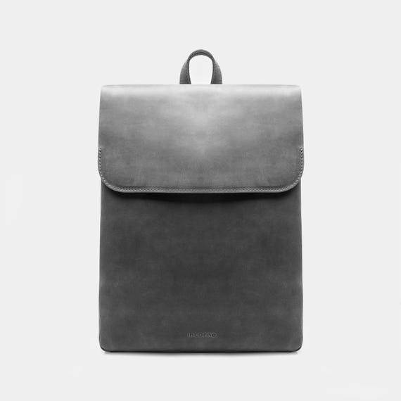 Leather Laptop 13-16 Inch Backpack: Everyday Rucksack for Macbook, Felt  Lined, S/M Size Option - Etsy Israel