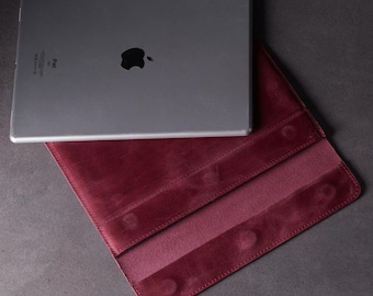 Minimalist Laptop Sleeve 13-14 inch: MacBook Neo/Air Case, Genuine Tablet Cover, Personalized Gift