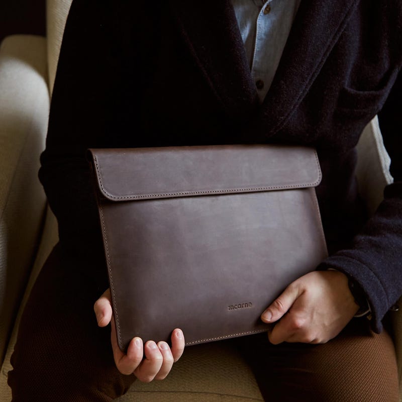 Leather Laptop Case - Etsy