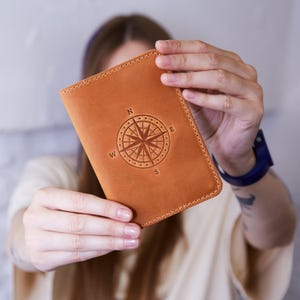 Porta pasaporte de cuero personalizado al por mayor / Funda de pasaporte personalizada con personalización / Pedido al por mayor de porta pasaporte de cuero