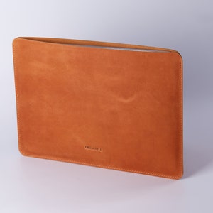 Minimalist case for MacBook Air, Pro 13 inches | Leather case for laptops or tablets 13 inch | Genuine leather US Stock