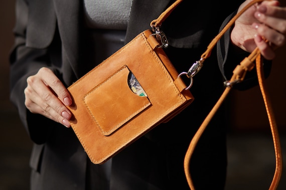 Small Cell Phone Bag Wallet Handbag Case Women Shoulder Purse