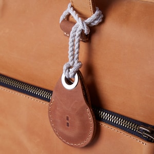 Apple Air Tag Premium Leather holder | Customized AirTag leather case | AirTag Key Ring Leather Case | Gifts for Her or Him