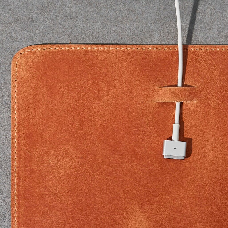 Custom Leather Desk Pad Engraved Desk Accessories Etsy