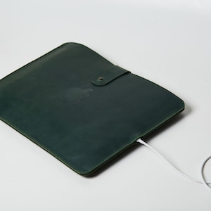 reMarkable 2 case with pen holder, reMarkable 2 cover, reMarkable 2 tablet case, reMarkable 2 folio, Full Grain Leather image 4