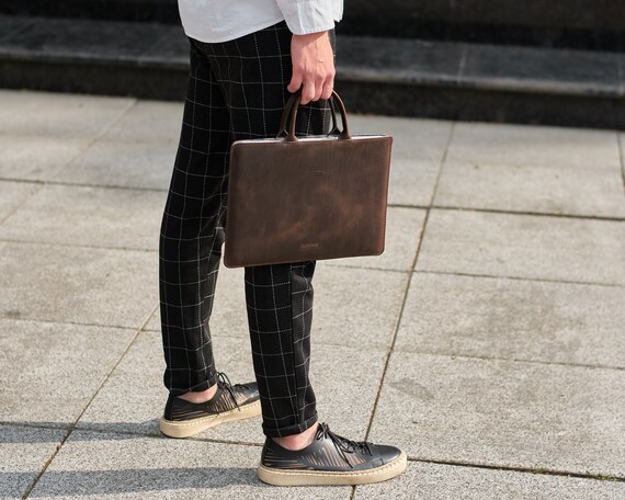 Ipad briefcase leather Clearance