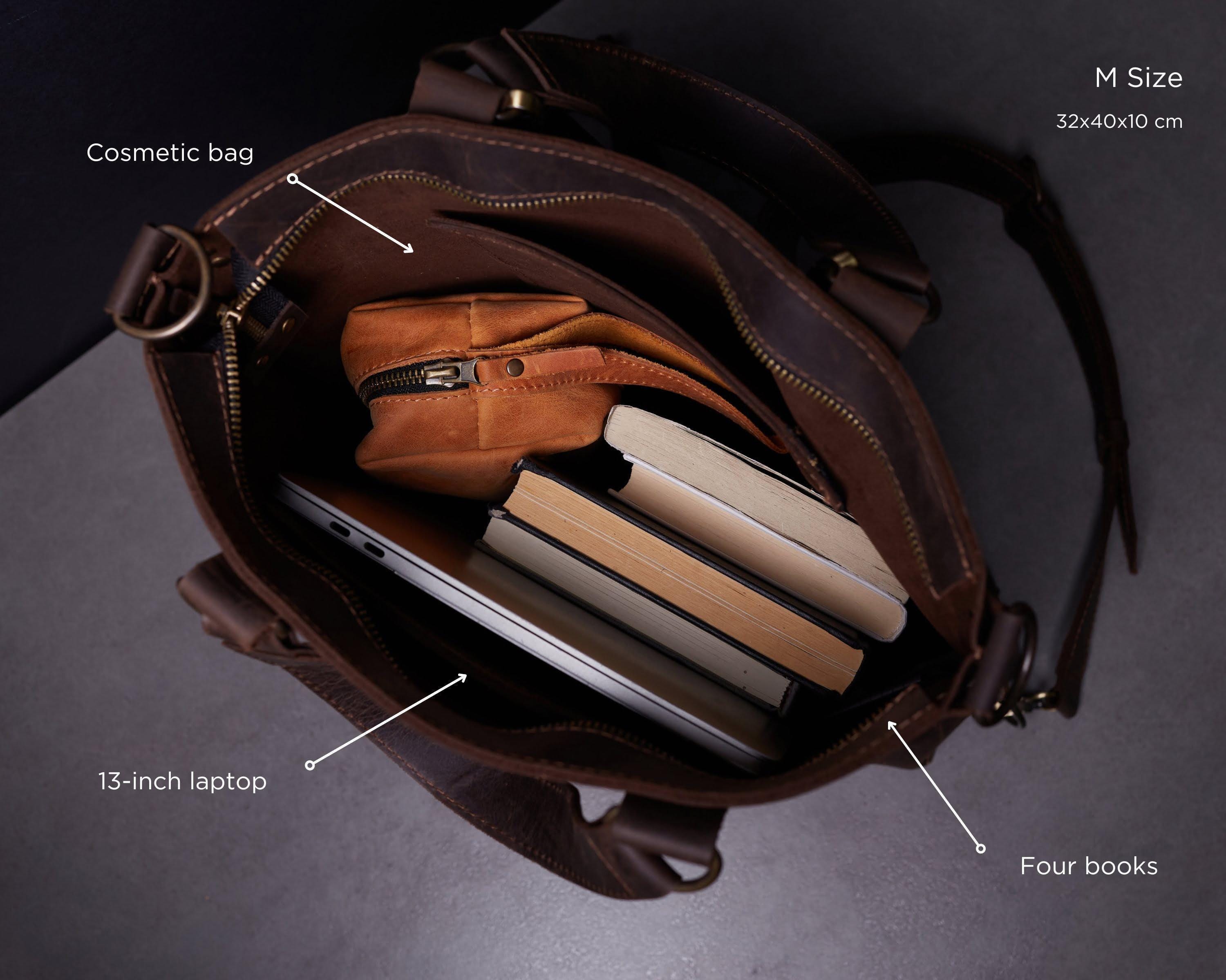 Leather Women's Laptop 13-17" Backpack: Fits MacBook Air & Pro, S/M Sizes,  Minimalist City Style - Etsy