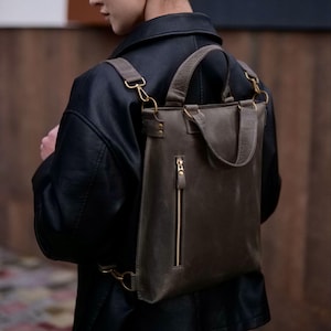 golden state mini backpack Warriors Printed Collection Navy Monogram Shadow Leather portage pack Color:Wheat Carry your essentials in
