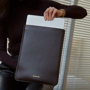 Étui pour tablette pour reMarkable 2 : pochette en cuir et papier, cadeau personnalisé