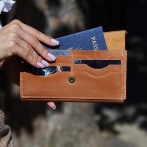 Women leather wallet, Monogrammed wallet, Personalized wallet, Wallet for Her, Leather wallet purse, Leather wallet women