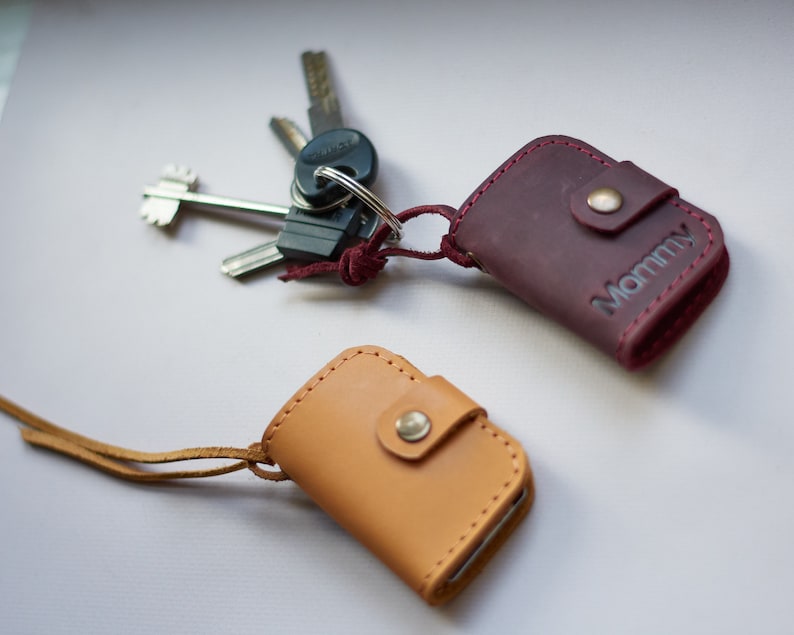 Customized Photo Keychain Personalized Image Keychain Leather Key Fob 5 year Anniversary Gift Birthday Gift for Him Mens Gift Travel Gift