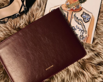 Leather Case for reMarkable Paper: Minimalist Folio Cover with Pencil Holder, Paper Pro Move