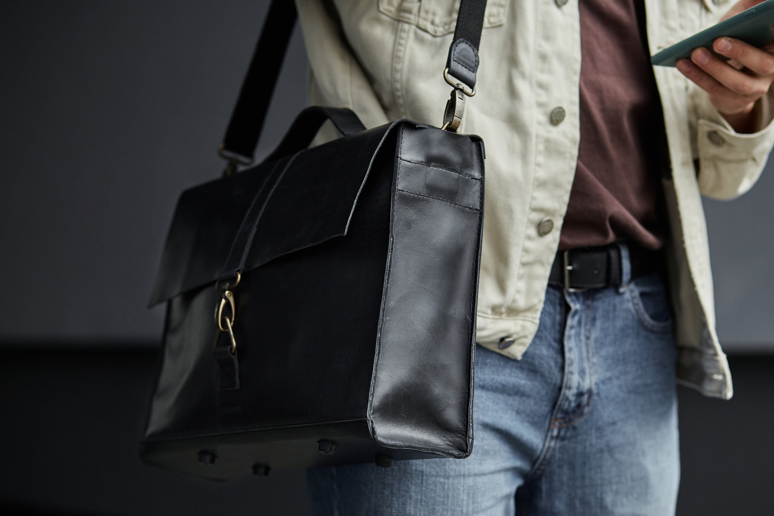 Ecco lars briefcase sale