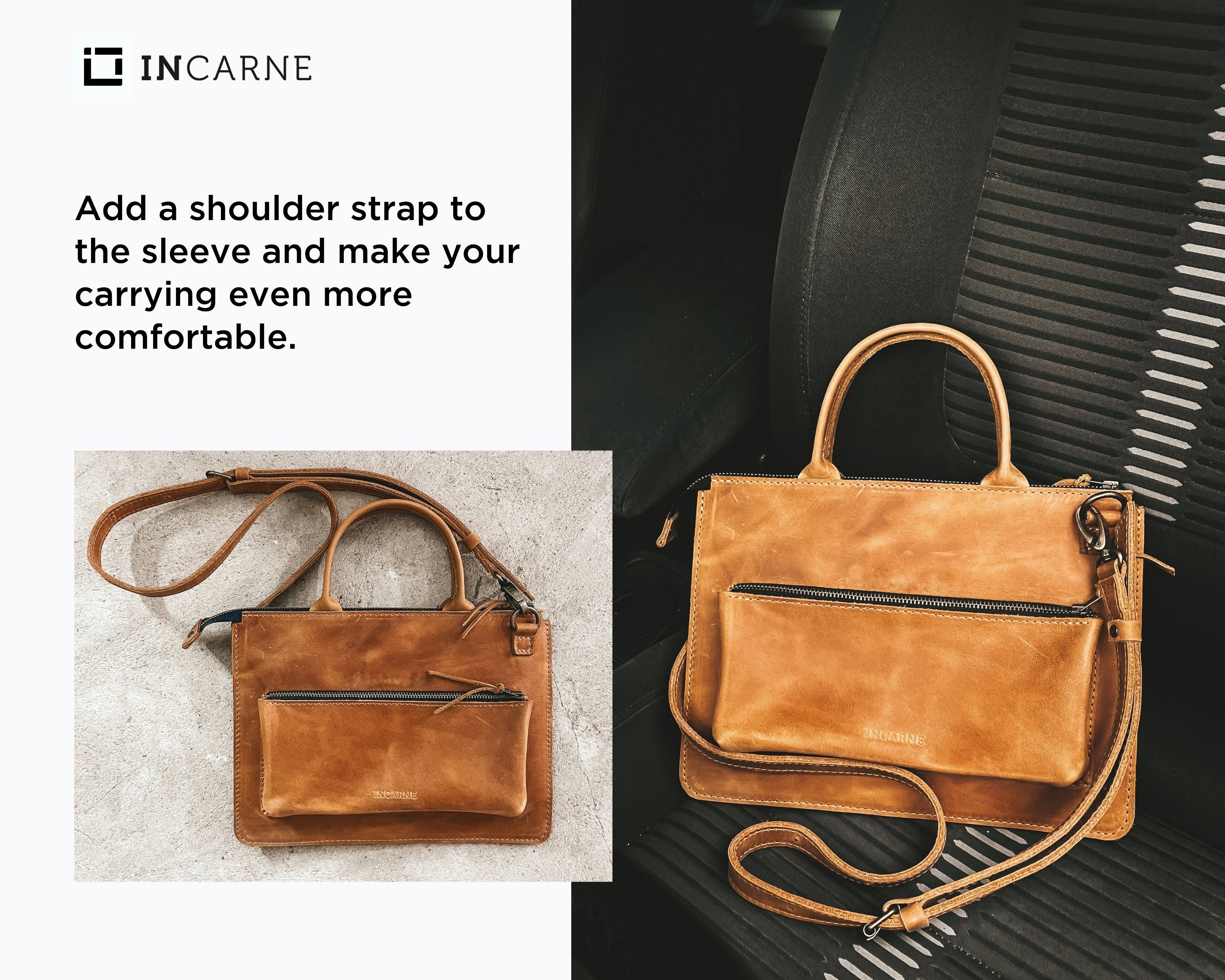 Add a Shoulder Strap for Laptop Sleeves and Bags Etsy UK