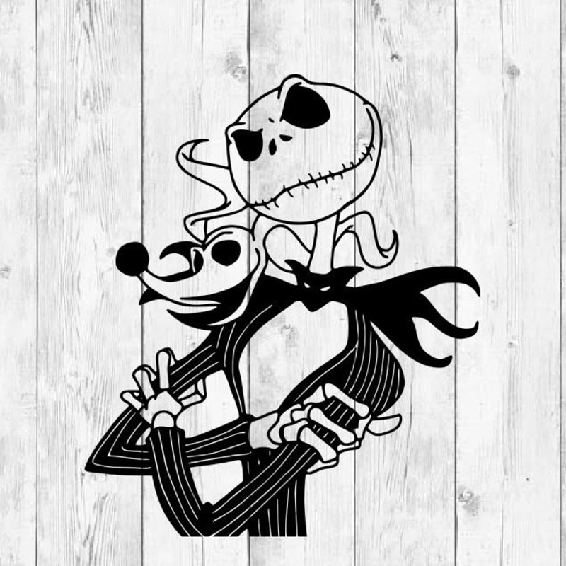 Jack Skellington Silhouette - Etsy