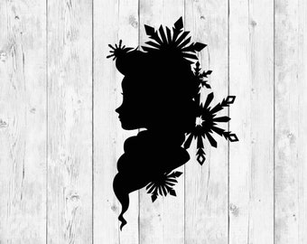 Kraina Lodu SVG, plik do cięcia, clipart Krainy Lodu, pliki SVG dla sylwetki, pliki dla Cricut, SVG, PNG, Elsa SVG