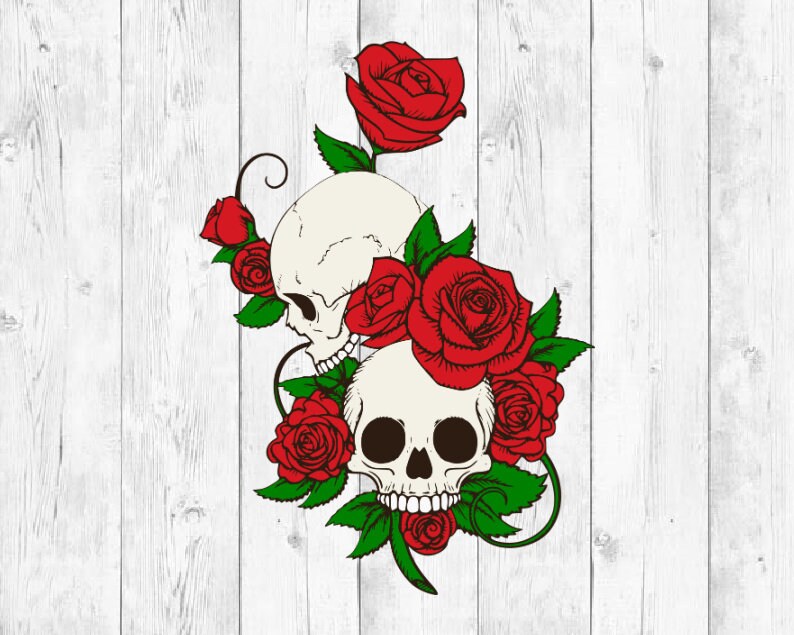 Skull Couple SVG, Skull Svg Bundle, Skull Love Svg, Gothic Wedding ...