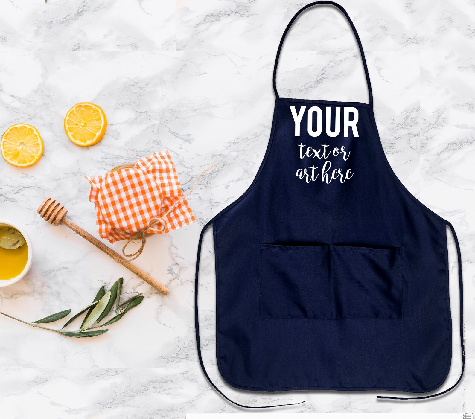 Custom Apron Apron with pockets Gift for Mom Mothers day Etsy