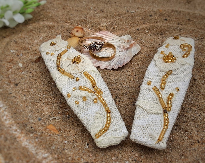 Elegant sustainable hair accessories by PacificGrace on Etsy