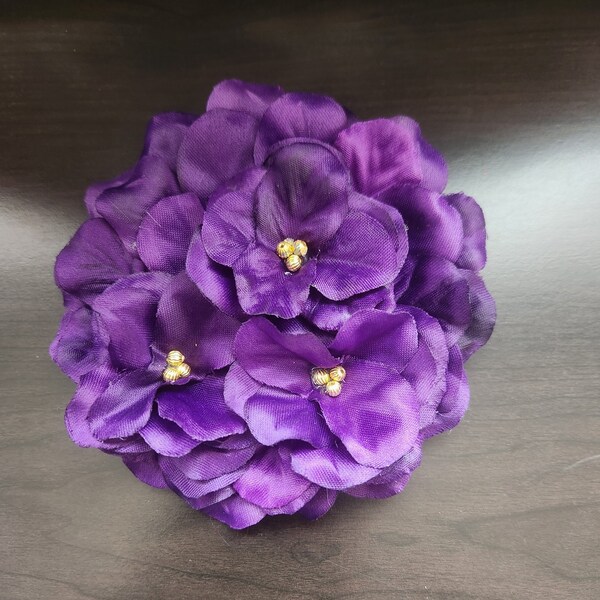 African Violet Cluster Inspired by African Violet  Flower