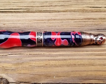 Day of the Dead Acrylic pen- Skull Pen