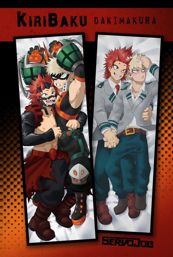 KiriBaku Dakimakura | Etsy