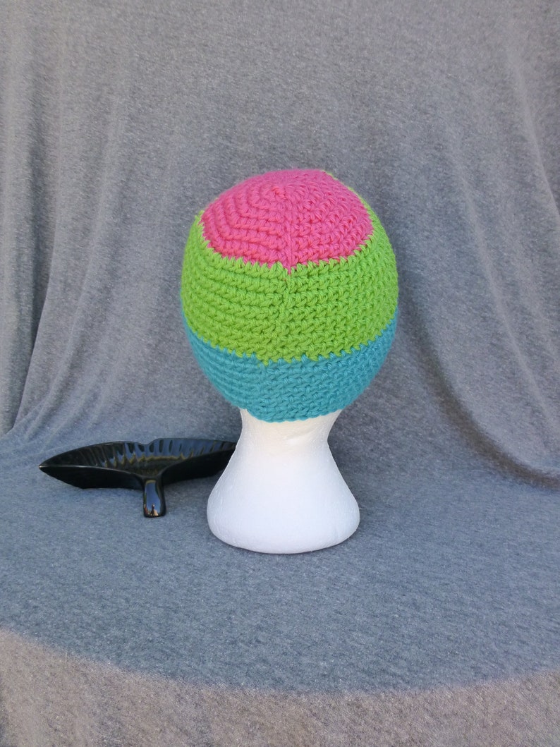 Polysexual Pride Flag Beanie
