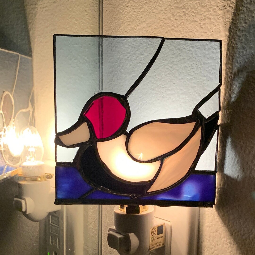Hand-crafted Red Headed Duck Nightlight - Etsy