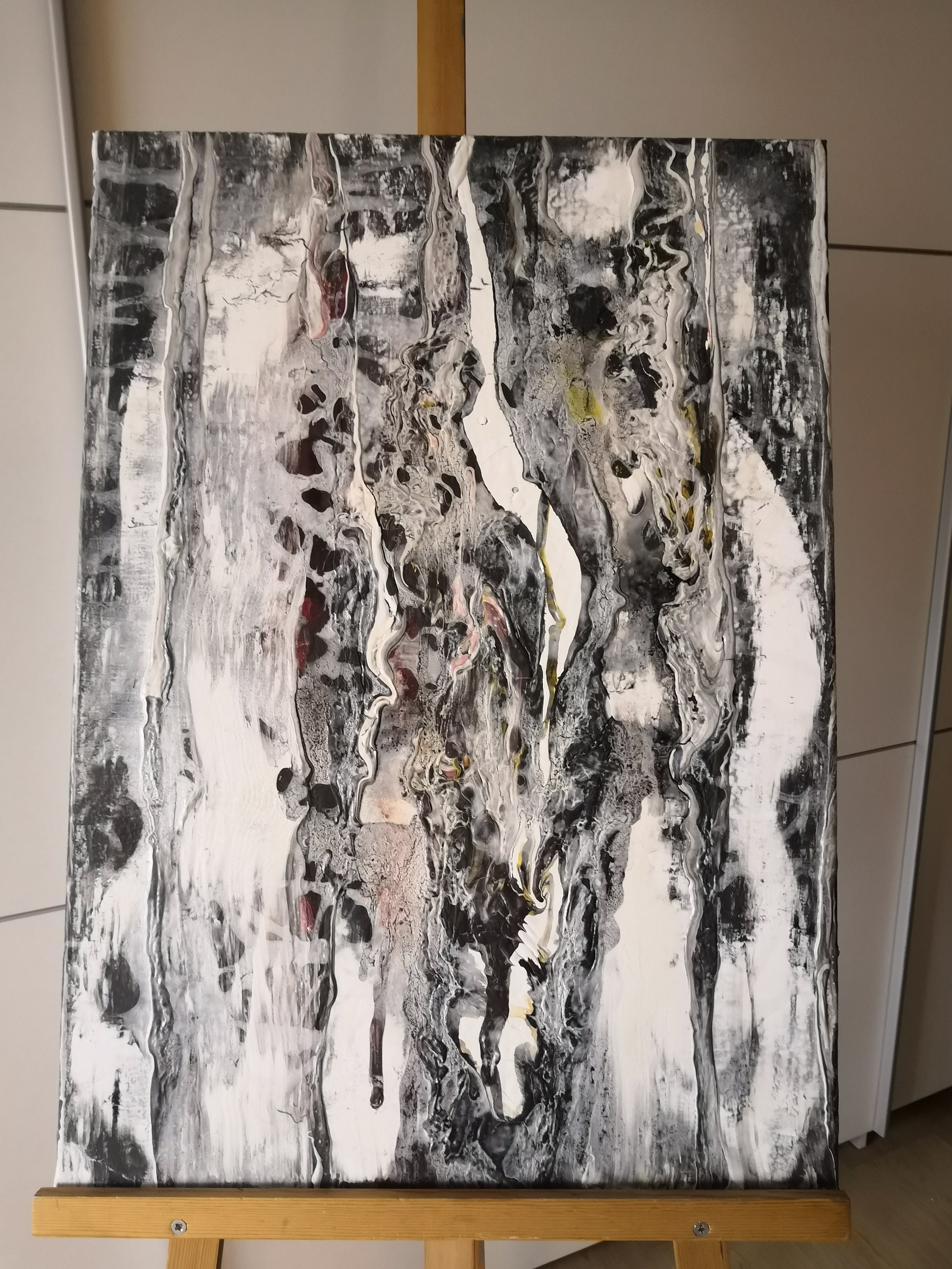 Original Abstract Painting Wall ART 'release' 70cm x | Etsy