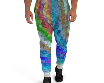 Trippy Pants Men // Ropa Hippie // Pantalones Psicodélicos // Ropa Rave Hombres // Ropa Psicodélica // Ropa Burning Man // Joggers