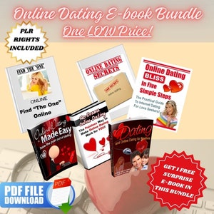 Pakiet e-booków o randkach online: PLR/MRR, Miłość i związki (PDF)