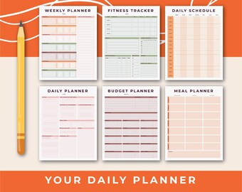 Daily Planner | Instant Digital Download