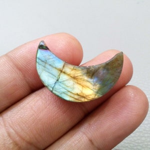 Top Quality Design Multi Blue Flashy Labradorite Cabochon Fancy Shape Dual Color Smooth Polished Handmade Gemstone For Pendent Jewelry G2209