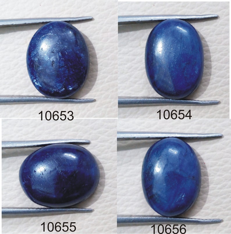 Sapphire Oval Cabochon Smooth Polished Surface Egg Shape