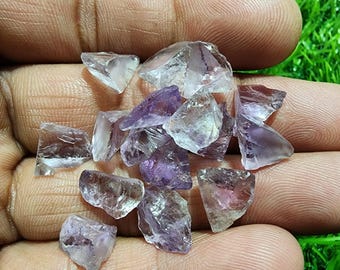 紫色のアメジスト原石5個：天然ピンククォーツ（12～16mm） - Etsy 日本