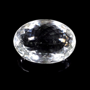 VVS White Quartz 189 Crt 45x30x20 mm Magnificent Huge Pendant Size Untreated Oval Huge Sparkling Faceted Loose Gemstones