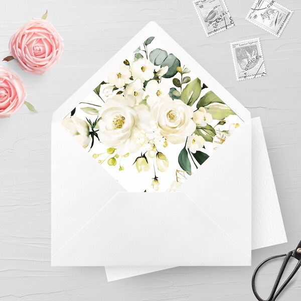 Envelope Liner Canva Template Etsy