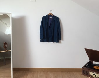 vintage denim jacket - blazer