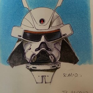 Ralph Mcquarrie Snowtrooper Commander Helmet 'concept - Etsy