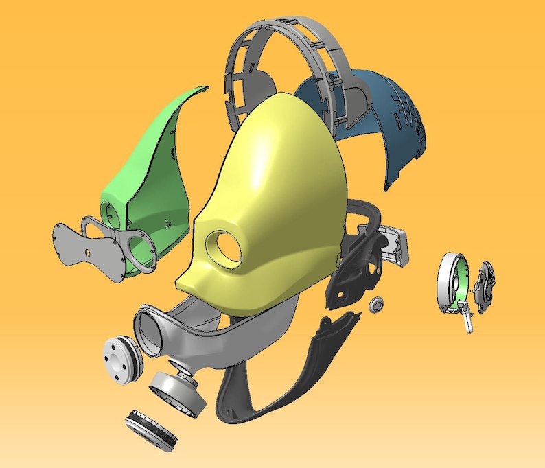 Half life:Alyx Metrocop 3D-print files. image 2