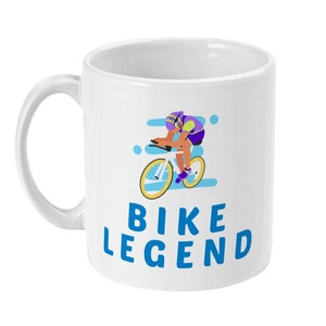Cycling Gift, Cycling Mug, Funny Bike Gifts, Bicycle Mug, Gifts for Cyclists, Cycling Gifts, Cyclist Gift for Him, Dad, Riding My Bike Cycle