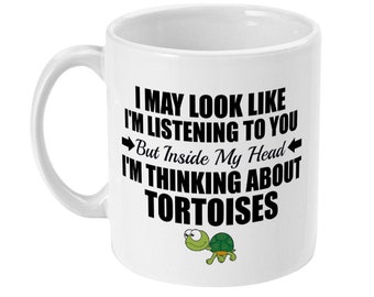 Tortoise Gift, Tortoise Mug, Tortoise Gifts, Funny Tortoise Owner Gifts, Pet Tortoises Gifts for Her, Women, Girls, Tortoise Lover, Turtle