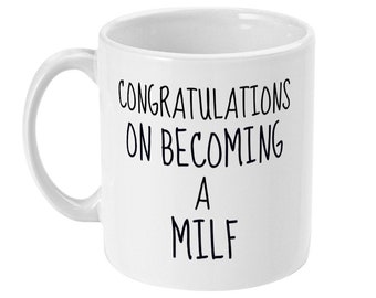 Congratulations New Mum Mug - Funny Baby Shower Gift