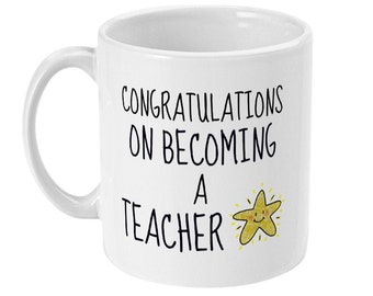 New Teacher Mug, Graduation Gift