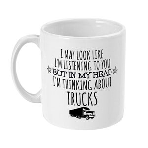 LKW-Becher, LKW-Geschenk, lustige LKW-Becher, Geschenke für Trucker, LKW-Fahrer Geschenke, LKW-Fahren Geschenke für Männer, ihn, Mann, LKW-Becher