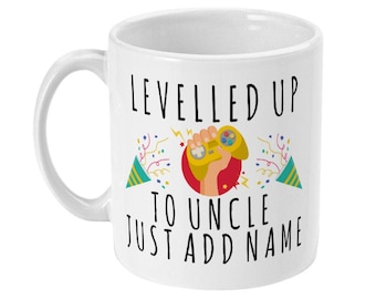 New Uncle Gift, Personalised New Uncle Mug, Uncle To Be, Funny Uncle Gifts From Sister, Baby, Expecting Uncle Pregnancy Announcement, Reveal