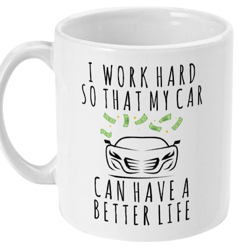 Car Gift Car Mug Funny Automotive Gifts Car Gifts for Him Etsy UK