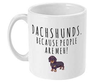 Taza divertida de perro salchicha, regalo para dueño de perro salchicha